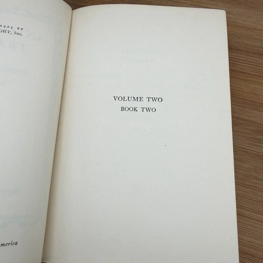 1925 An American Tragedy Theodore Dreiser 1st Edition 1st Printing 2 Vol Set
